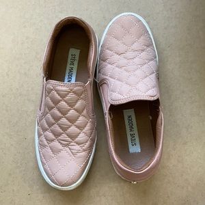 Steve Madden slipon pink sneakers